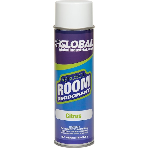 Air Freshener, Citrus 15 oz. Can, 12PK